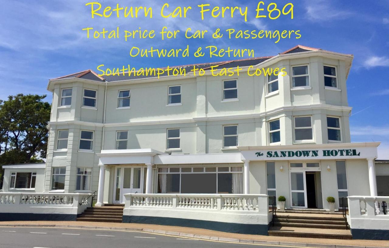 Sandown Hotel - Sandown, Isle Of Wight --- Return Car Ferry 89 Pounds From Southampton Eksteriør billede